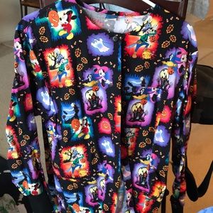 Disney Halloween Scrub Jacket